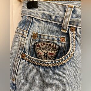 Rare Vintage Manager Blue Denim Jeans size 27/28